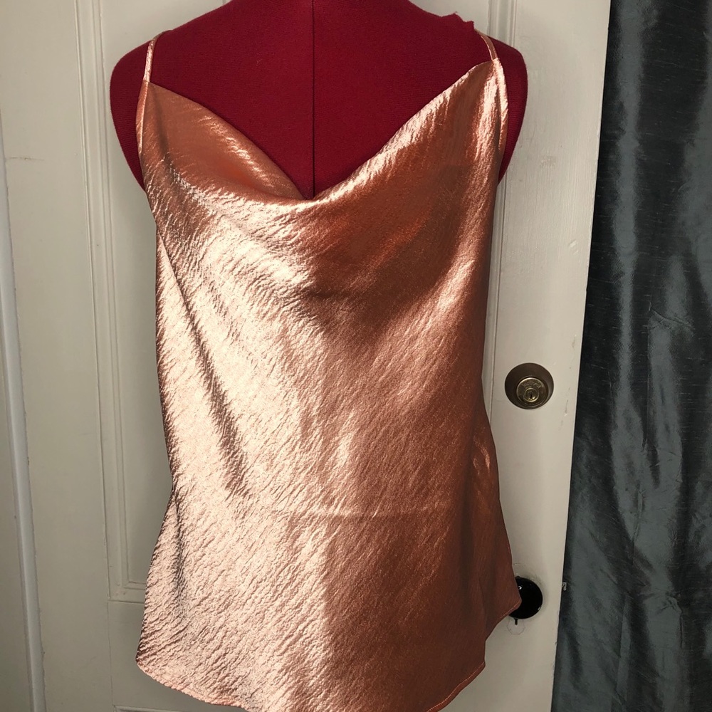 Banana Republic Soft Tangerine Cami Blouse